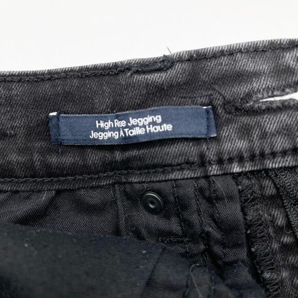 Calvin Klein Womens Jeans Size 4 High Rise Jegging Black Classic Minimal Stretch - Picture 7 of 11